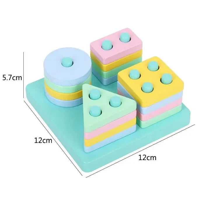 Montessori Geometric Shape Matching Toy