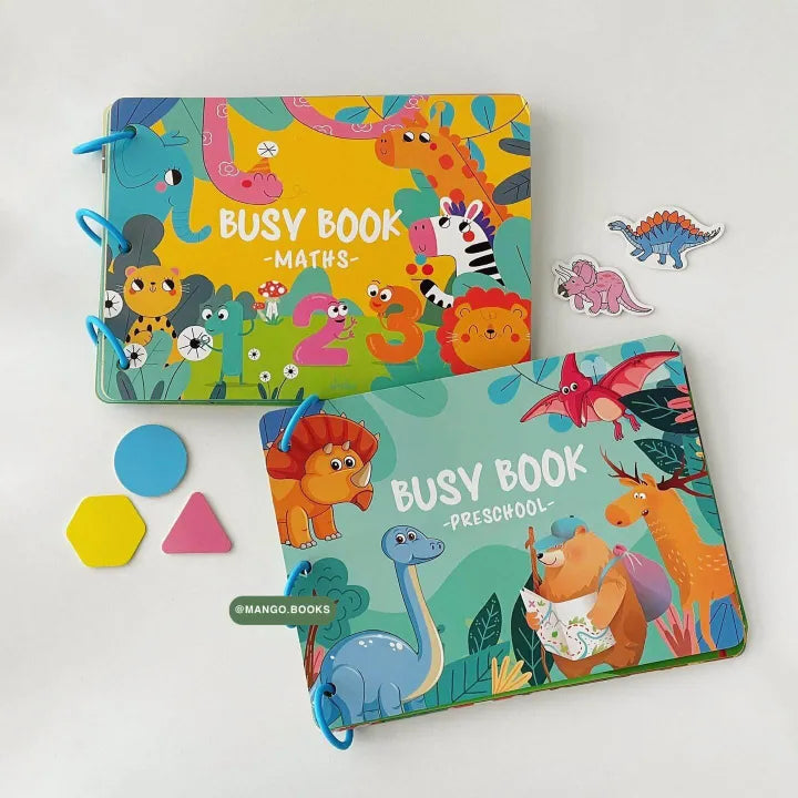 Large Montessori 3D Quiet Busy Book for Toddlers