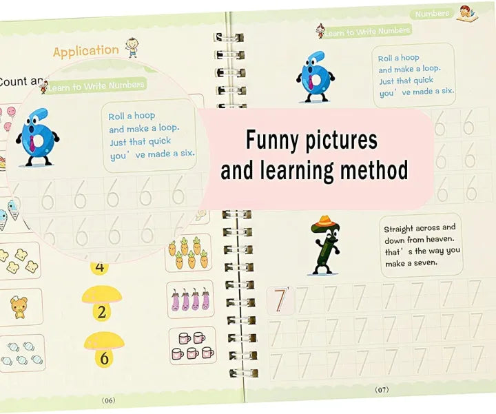 Sank Magic Practice Copybook 4-in-1 Set